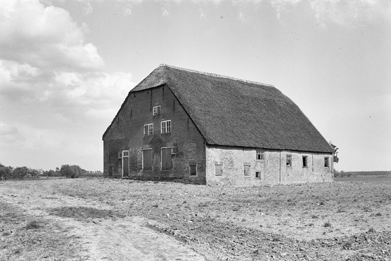 Foto: Boerderij ’t Slot rond 1960
