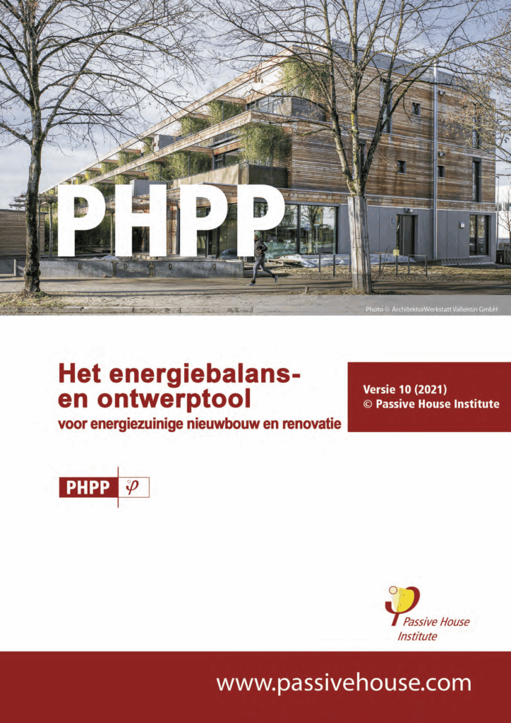 PHPP10_energiebalansberekening_ontwerptool voor energiezuinig bouwen en renoveren_cover_Kennisinstituut KERN