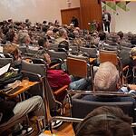Kennisuitwisseling, nieuws en teruglik op de geschiedenis van het PHI op de 28th International passive house conference